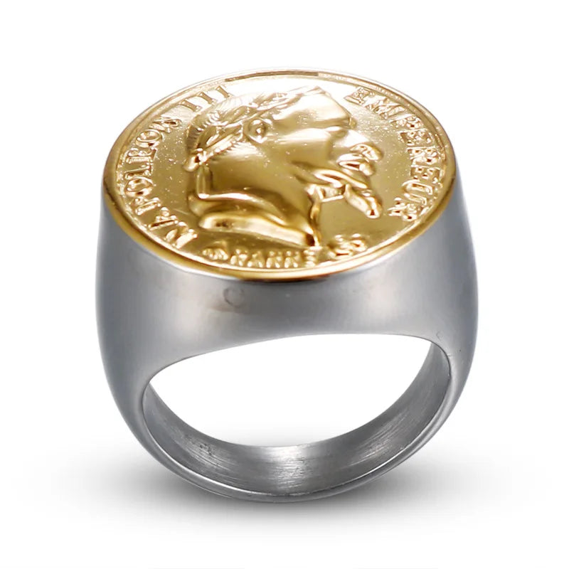 Bague Napoleon Argent