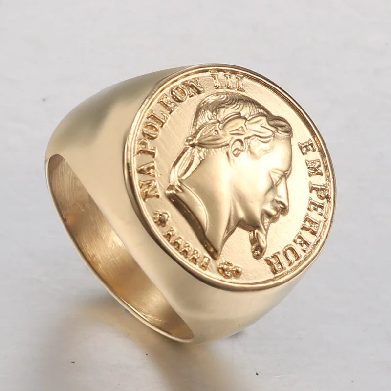 Bague Napoleon Argent