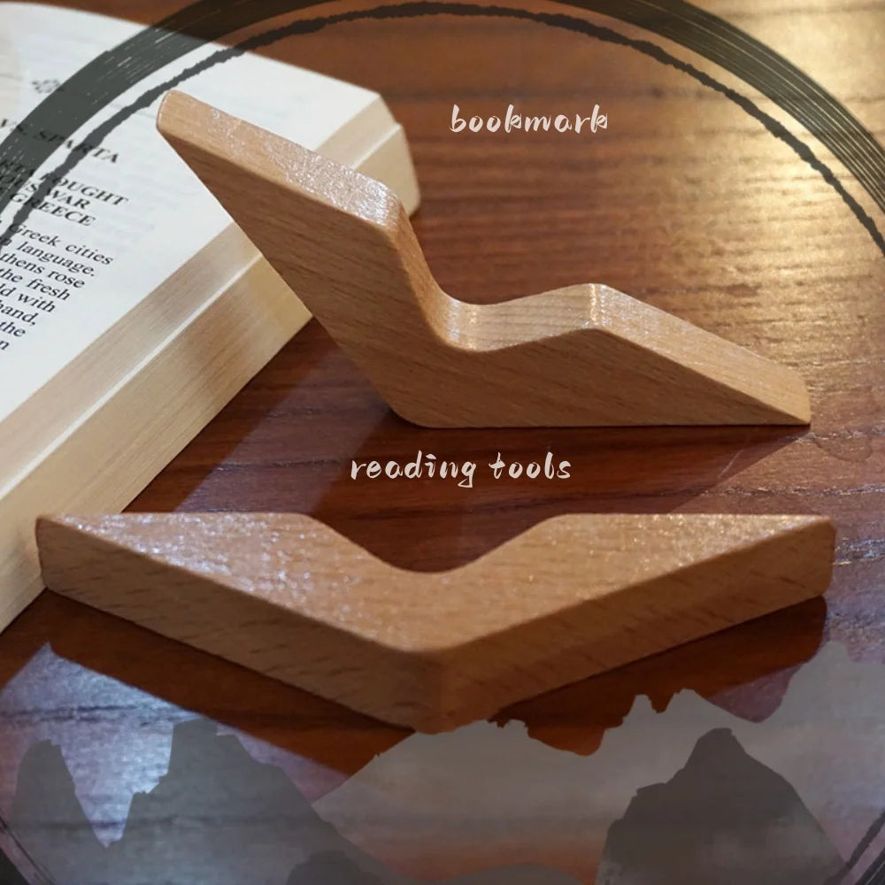 Bague de lecture en bois