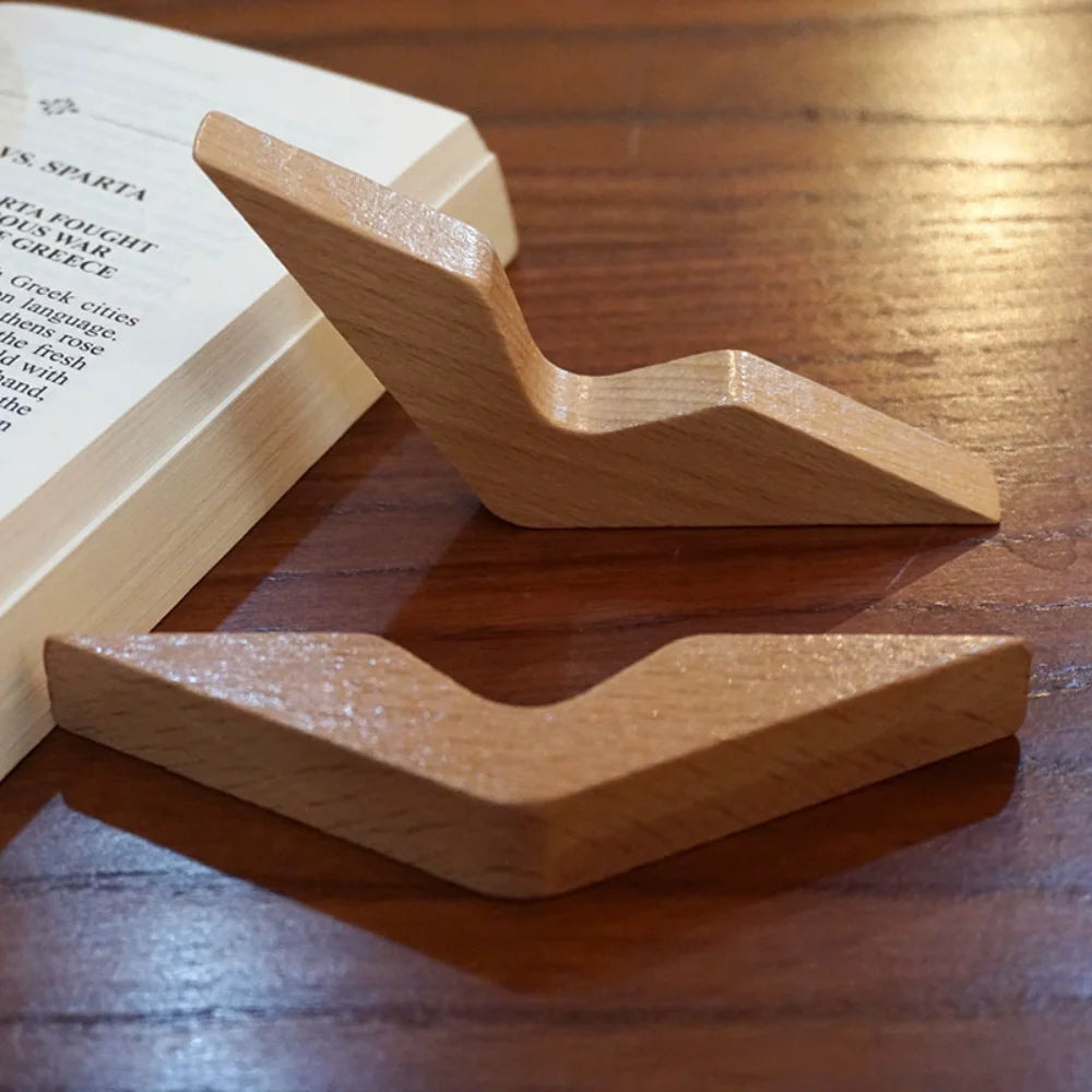 Bague de lecture en bois