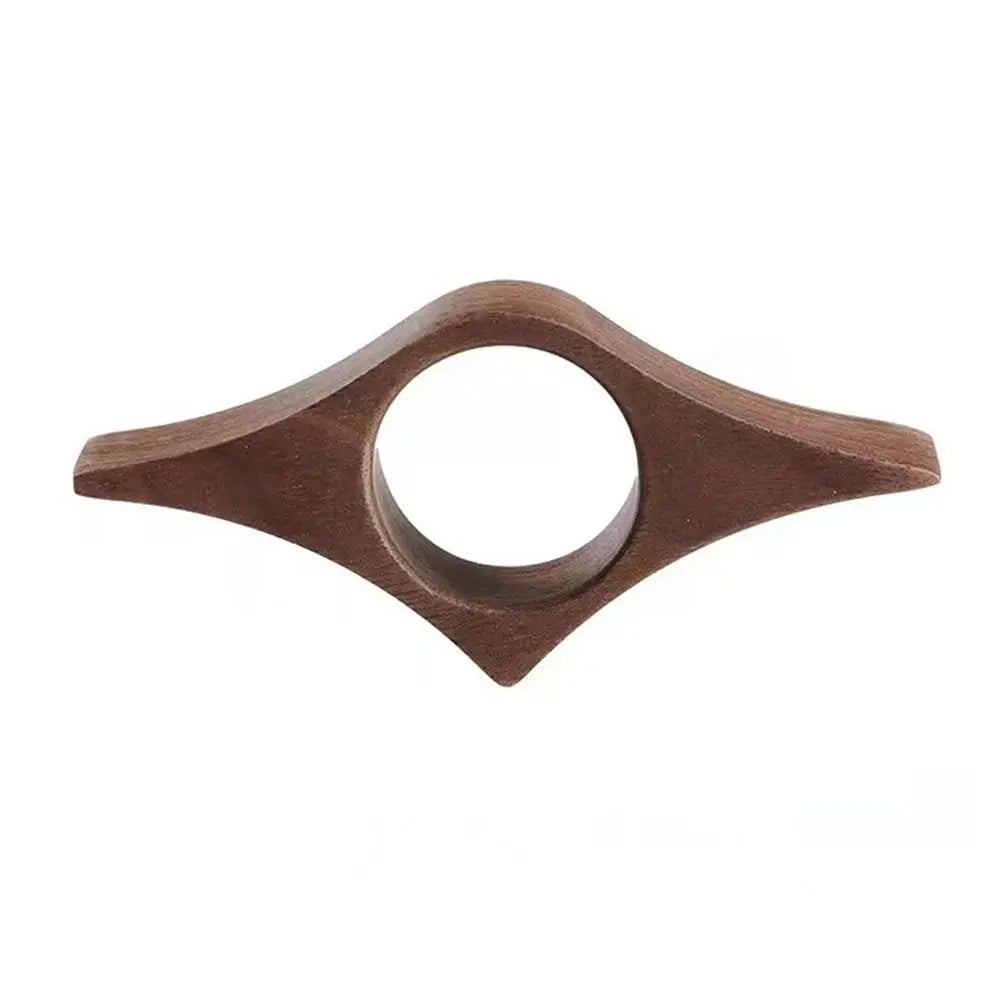 Bague de lecture en bois blanc
