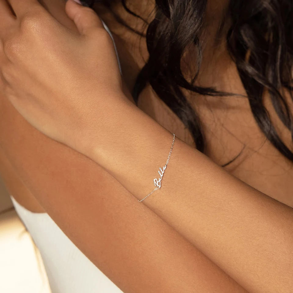 Bracelet Personnalisable Femmes Sans Charms