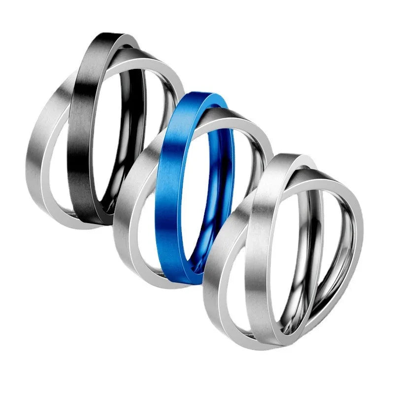 Bague Rotative duplici Annulus bleu