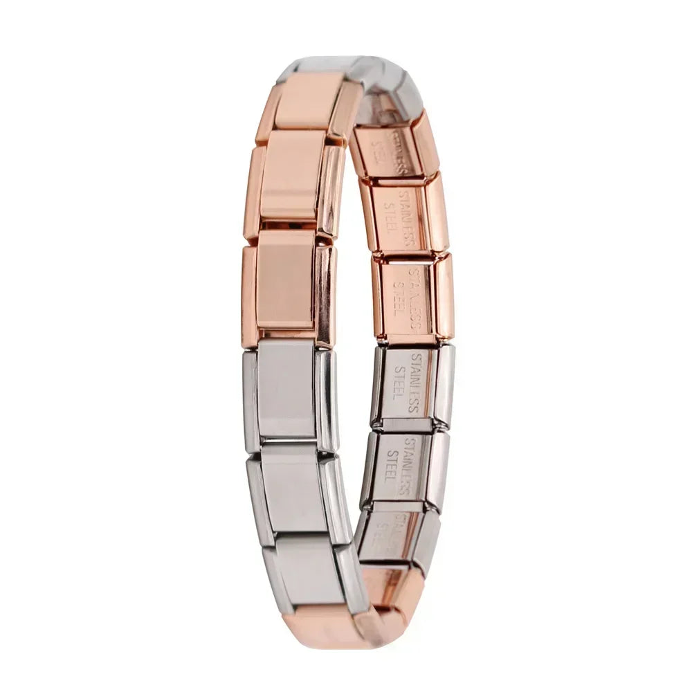 Bracelet Charms Italien Acier Inoxydable