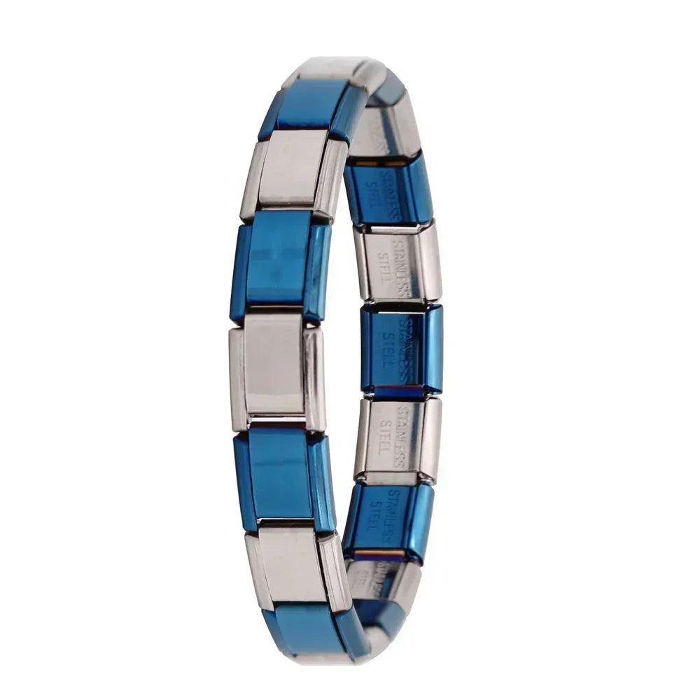 Bracelet Charms Italien Acier Inoxydable