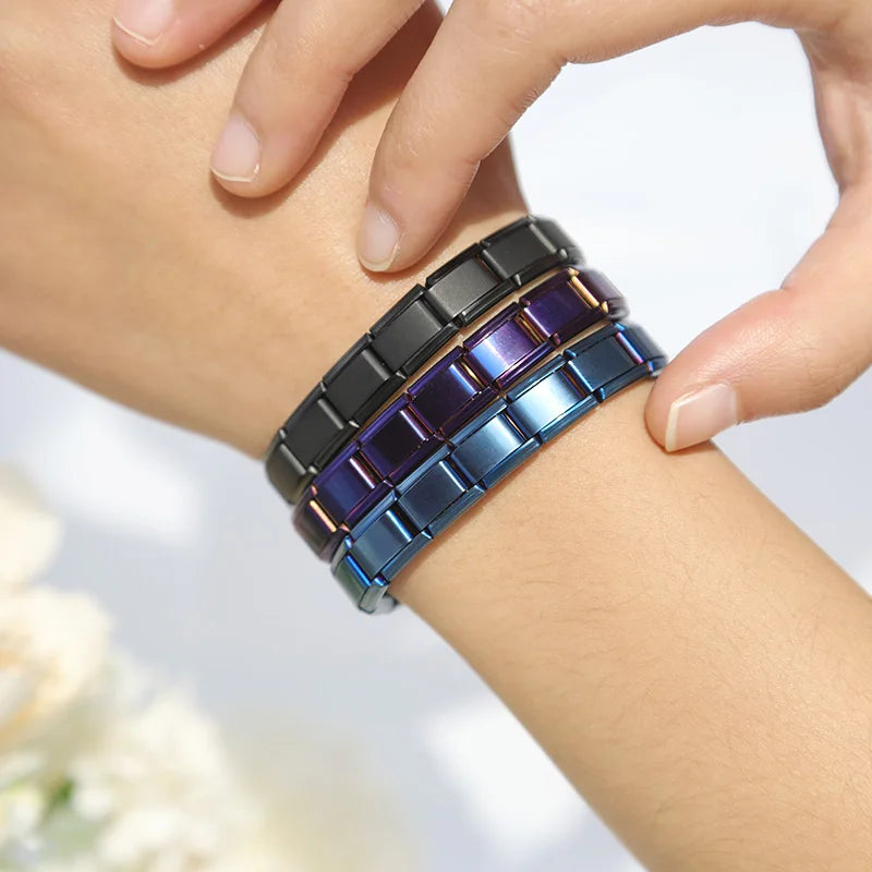 Bracelet Charms Italien Acier Inoxydable