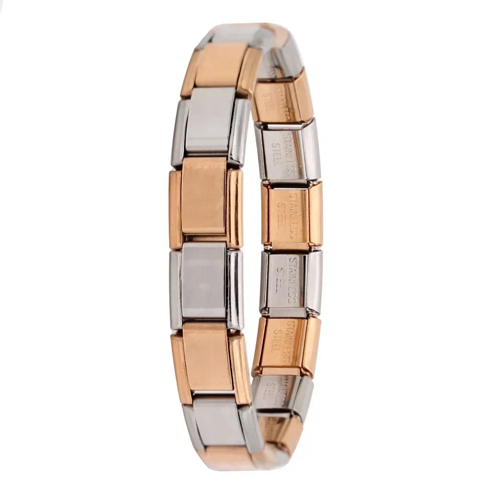 Bracelet Charms Italien Acier Inoxydable
