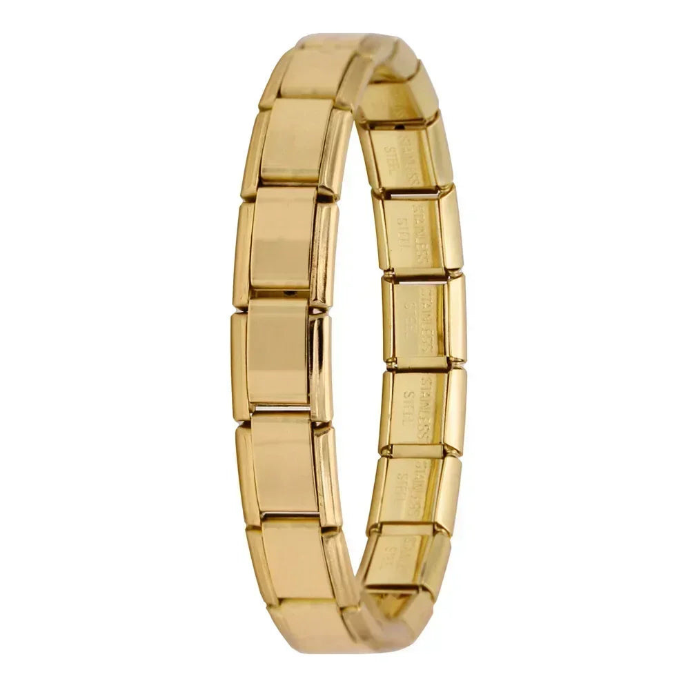 Bracelet Charms Italien Acier Inoxydable
