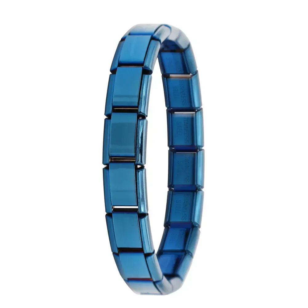 Bracelet Charms Italien Acier Inoxydable