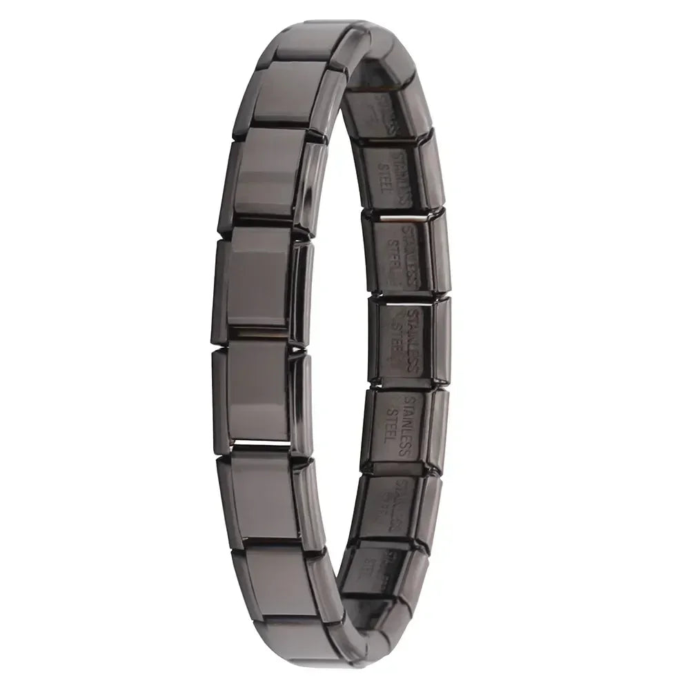 Bracelet Charms Italien Acier Inoxydable