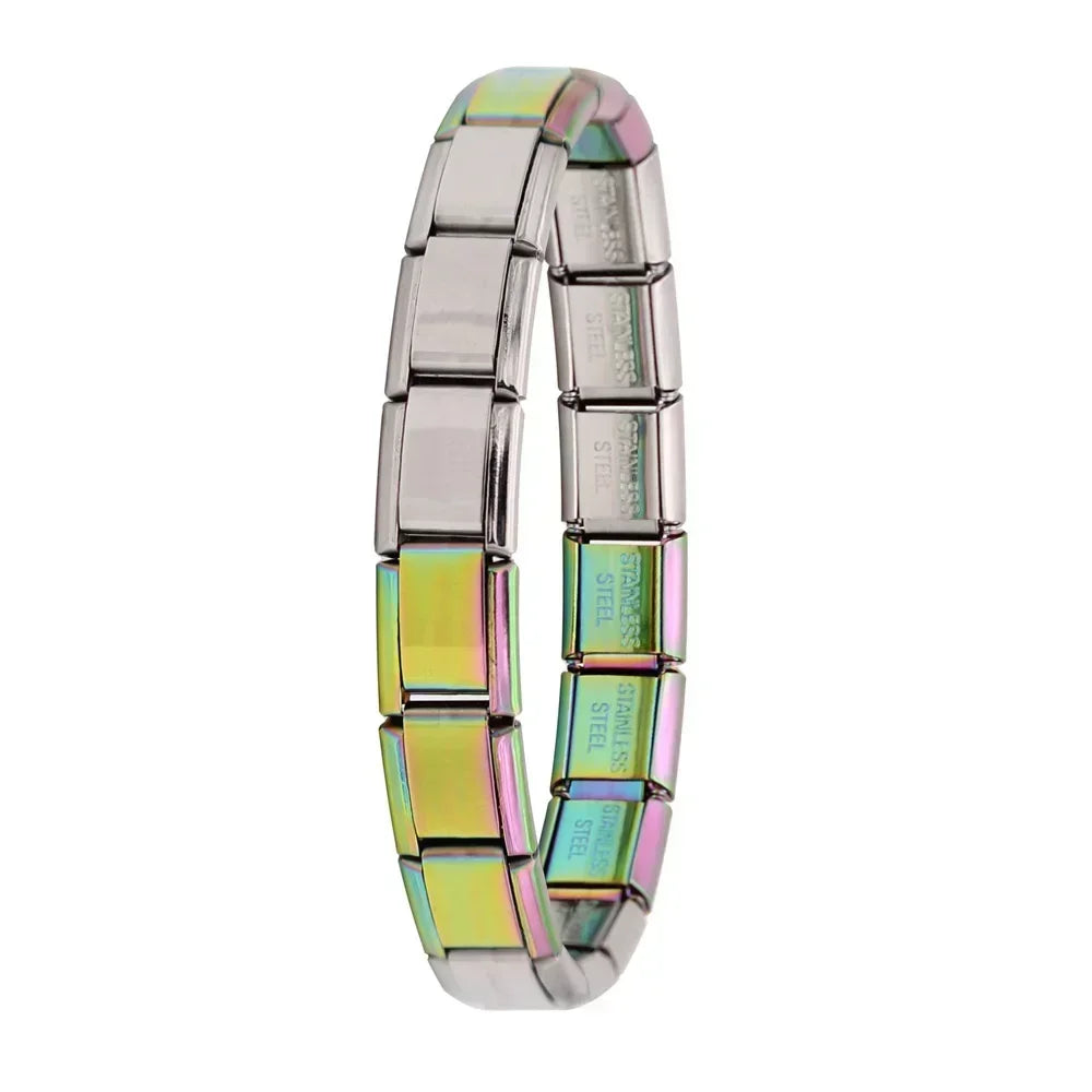 Bracelet Charms Italien Acier Inoxydable