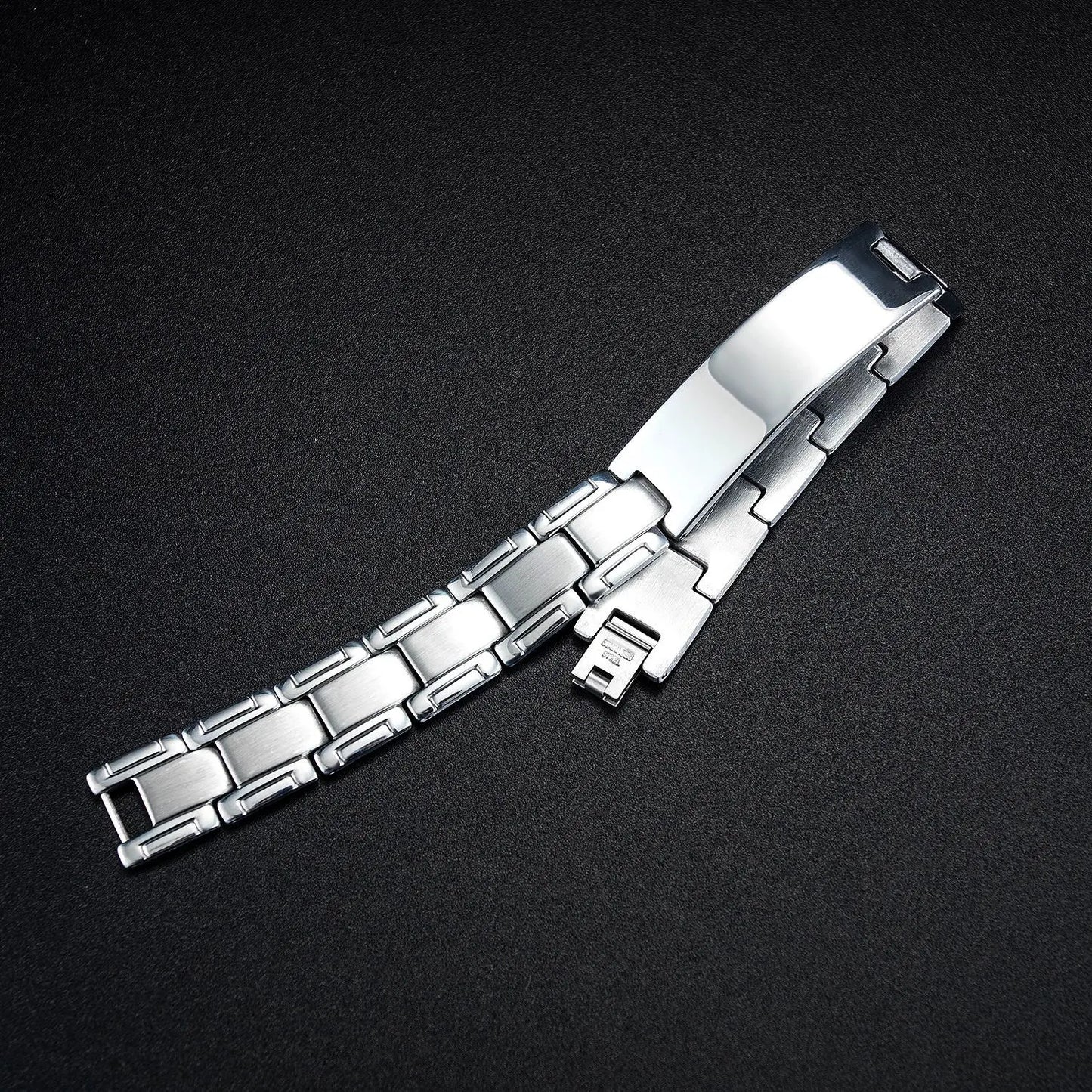 Bracelet all balck homme personalisable Armilla Personalitas