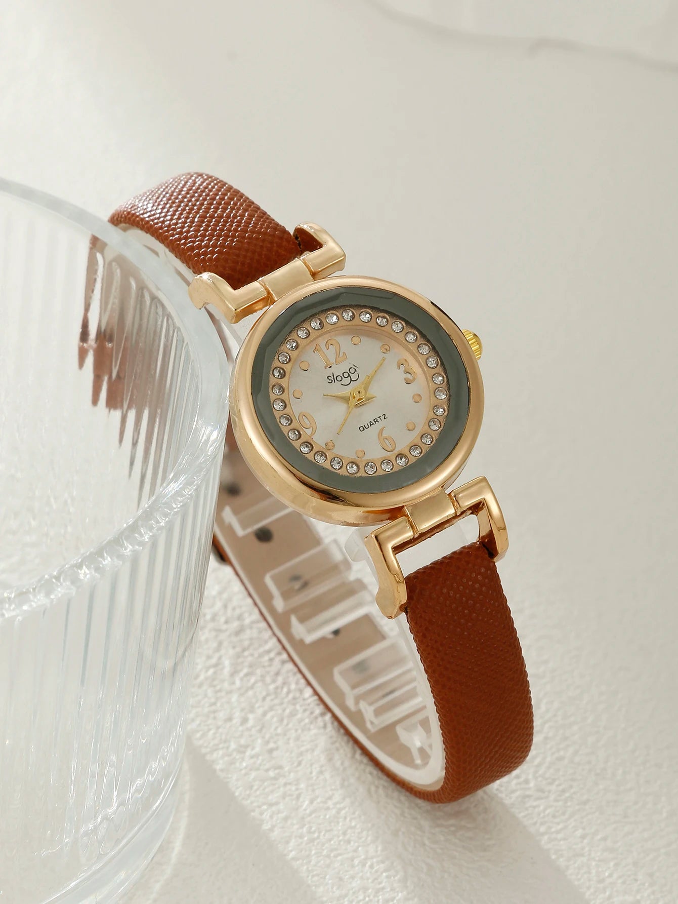 Ensemble Montre, Collier, Boucles d'oreilles QWARTZ