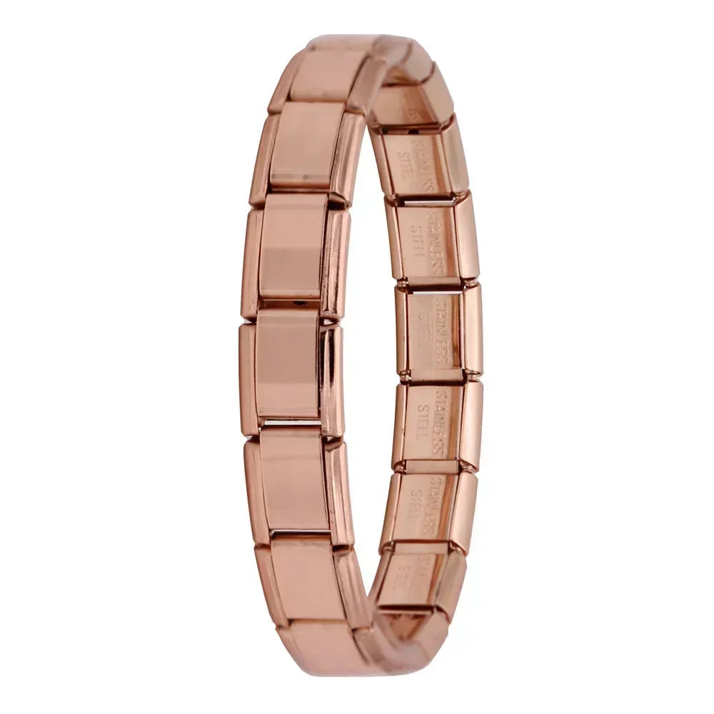 Bracelet Charms Italien Acier Inoxydable