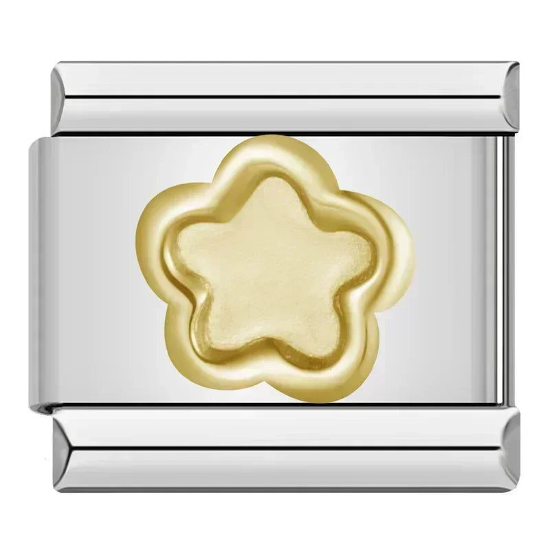 Italian Charm Argenté Etoile V2