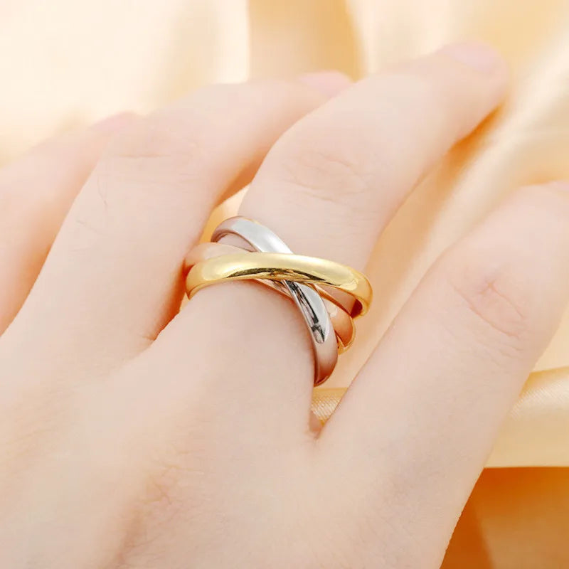 Bague Rotative duplici Annulus bleu