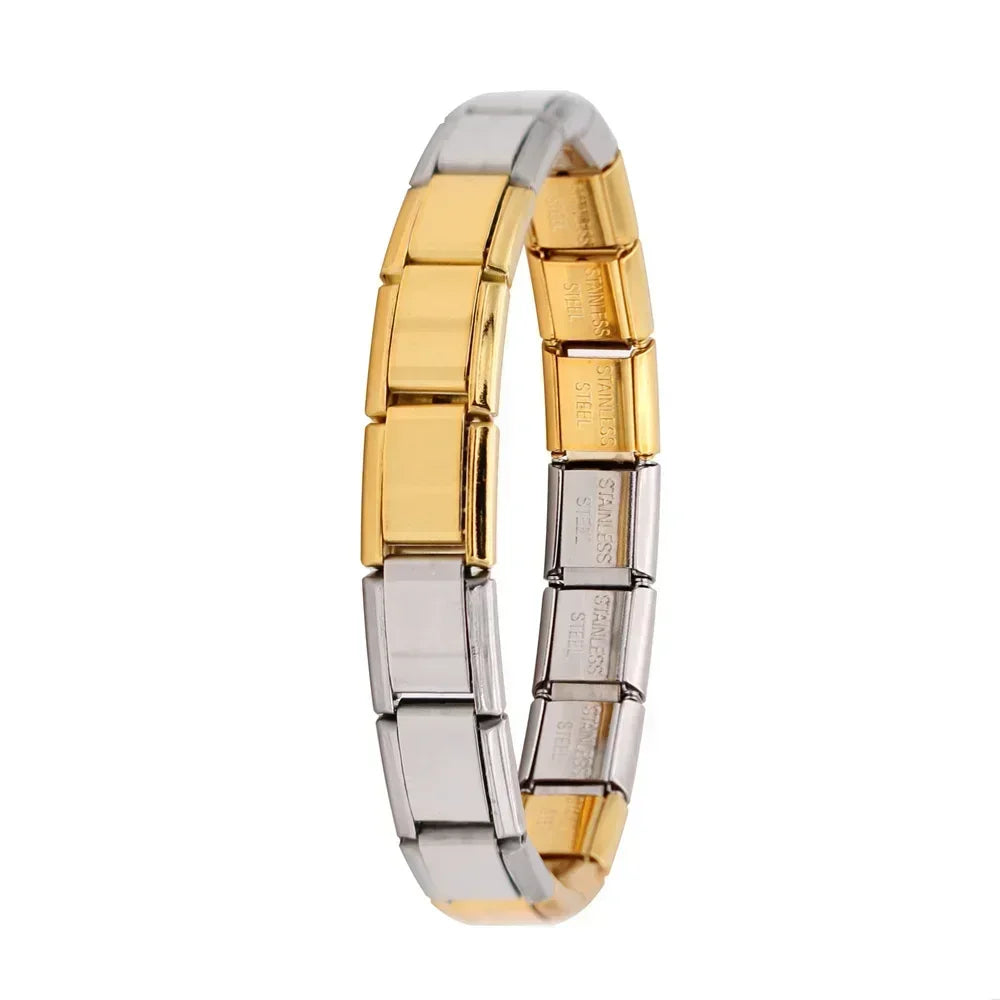 Bracelet Charms Italien Acier Inoxydable