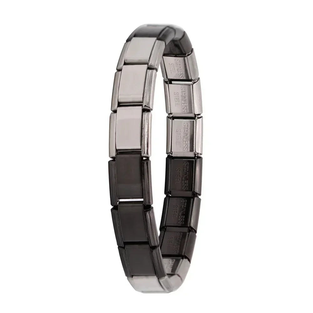 Bracelet Charms Italien Acier Inoxydable