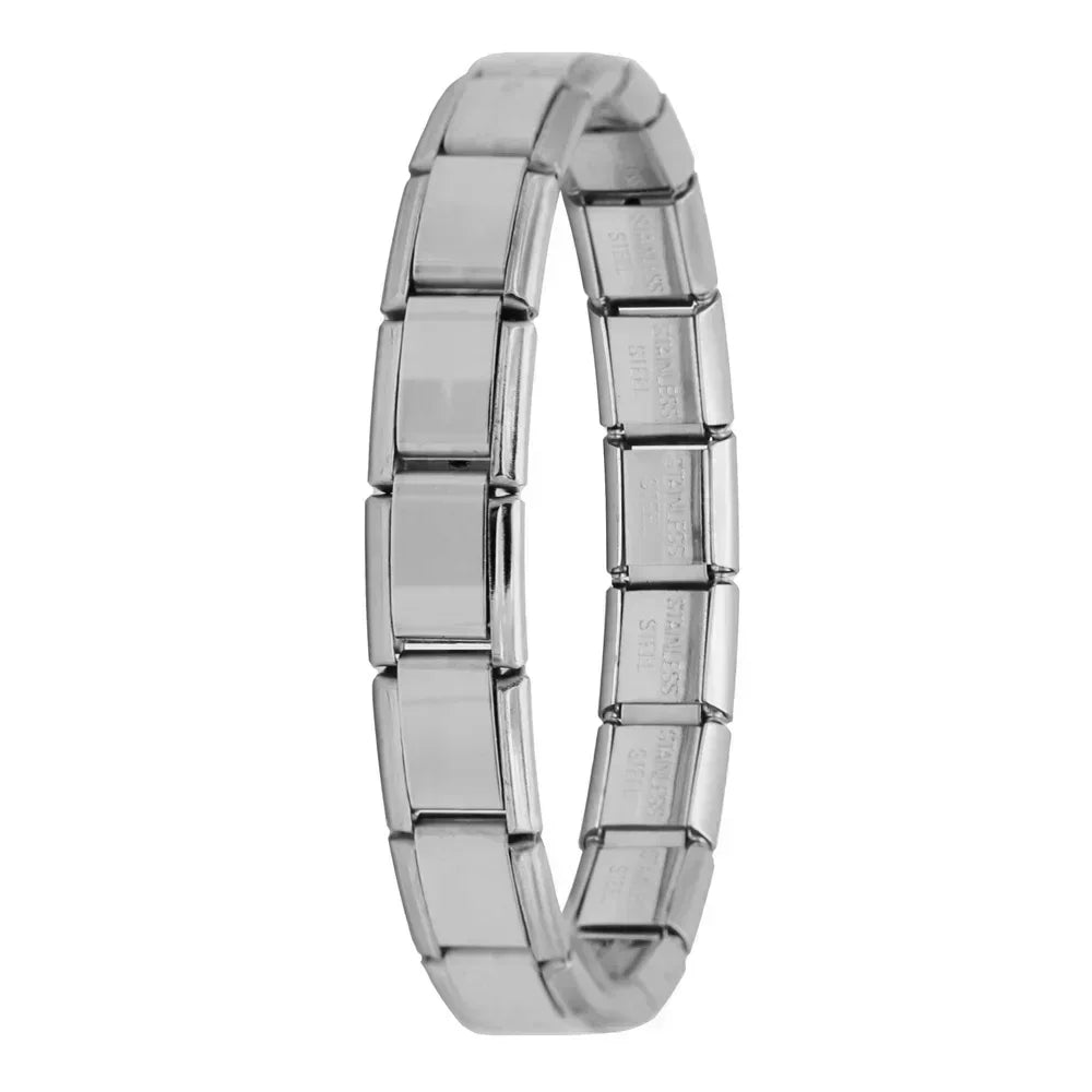 Bracelet Charms Italien Acier Inoxydable