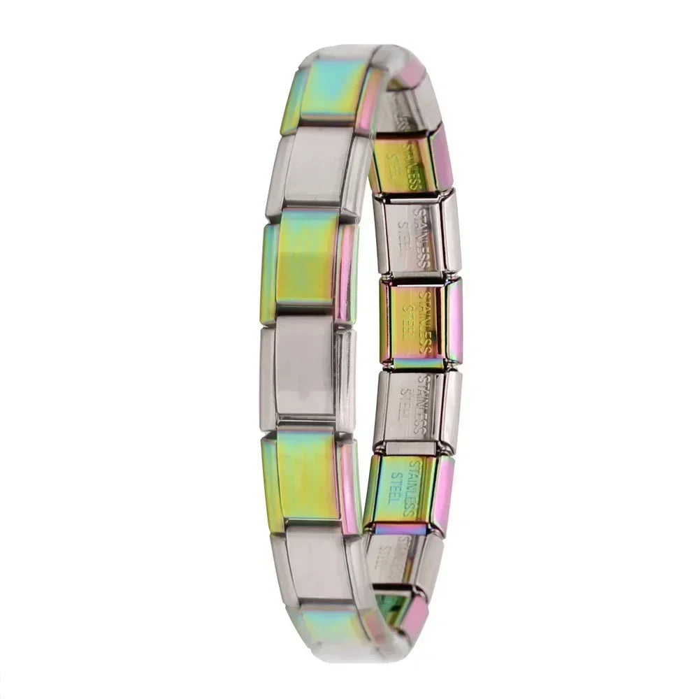 Bracelet Charms Italien Acier Inoxydable