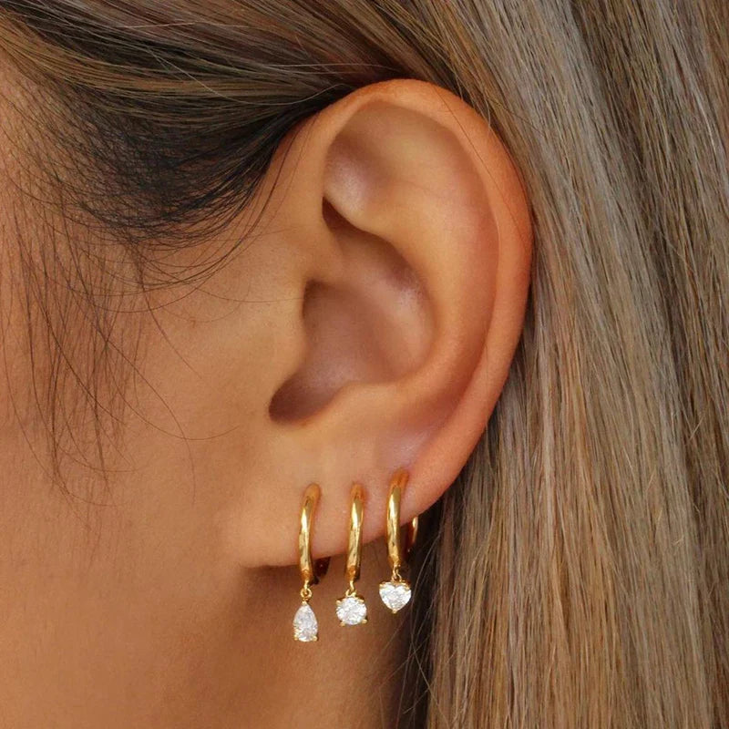 Boucle D'oreille Goutte D'eau