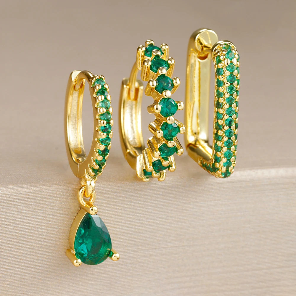 Boucle d'oreille goutte d'eau